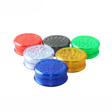Hot Sales Acrylic Tobacco Crusher Muller - 61MM Colorful Plastic Herb Grinder
