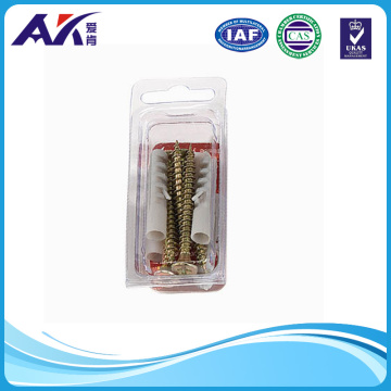 Double Blister Packing Chipboard Screw and Fisher Anchor Assortment