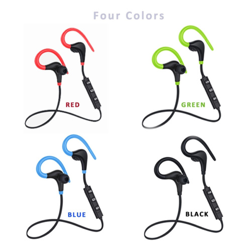 wireless bluetooth ear hook waterproof sport headphone
