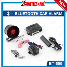 Side Door Alert Automatic Car Alarm Anti-hijacking Car Alarm with Bluetooth Control