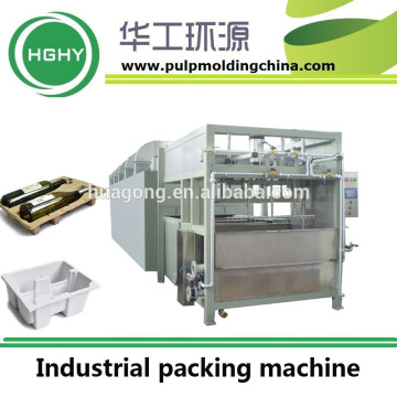 wine tray machine for making disposable wine protective tray