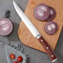 High Quality 8 Inch Handmade Forged Kitchen Knife - Meat Cleaver Utility Knife