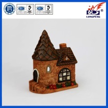 Christmas House ceramic candle holder Traditional village Tea Light Ceramic Candle Holders