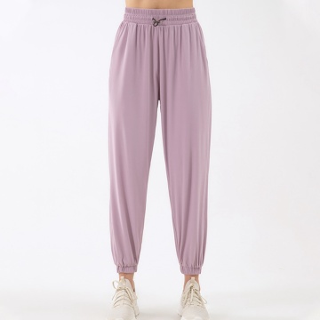 Casual Loose Sport Damen feste Jogginghose