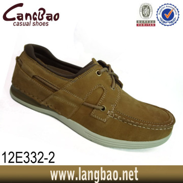 2014 leather shoe manufacturer of boat shoe