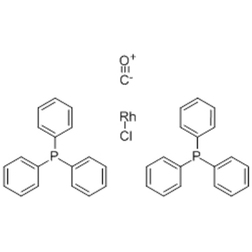 Carbonylbis (triphénylphosphine) chlorure de rhodium (I) CAS 13938-94-8