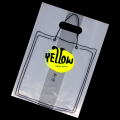 Clear Personalised Die Cut Plastic Handbag