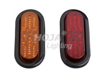 6 inch Oval LED Tail Light, STOP/TURN/TAIL LED Tail Light