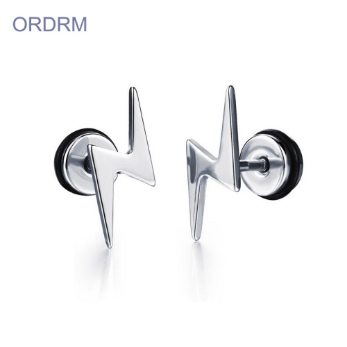 Cool The Flash Stud Earrings For Men