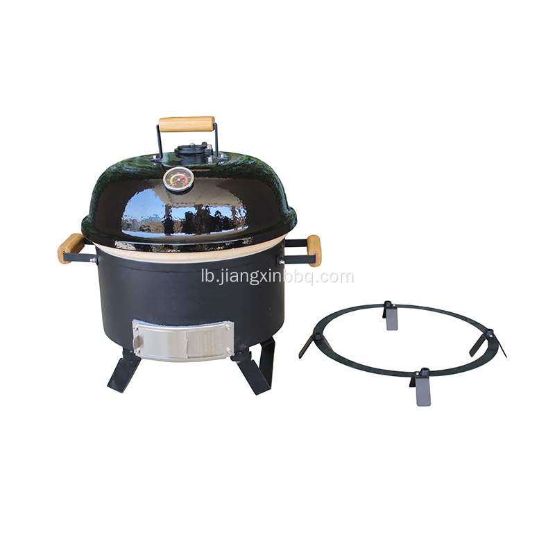 Tabletop Kamado Charcoal 18&quot; Grill