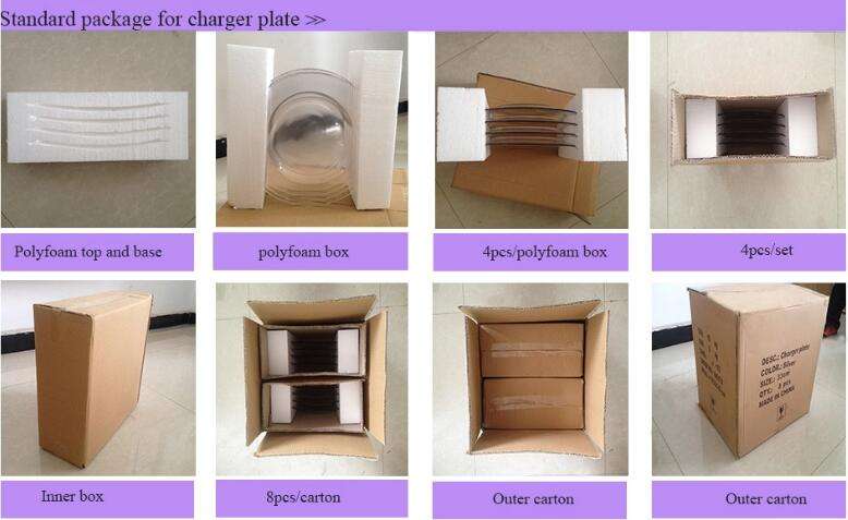 assiette de chargeur charger plate