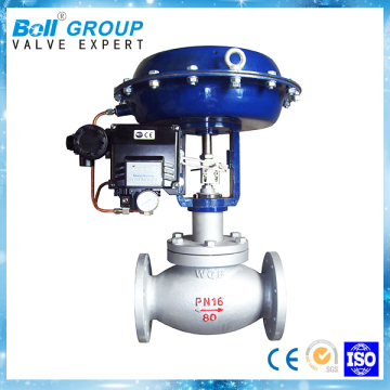 pneumatic water flow rate control valve