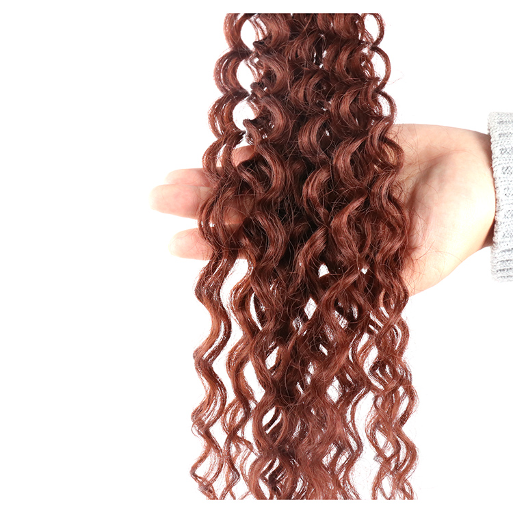 22 Inch Natural Smooth Protein Fiber 100% Synthetic Wave Italian Hair Extension