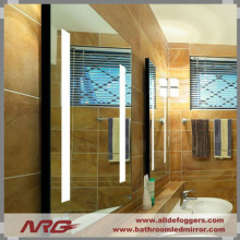 IP44 High Quality Wall Mounted Aluminum Framed Lighted Mirror