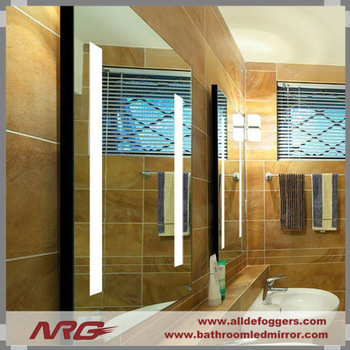 IP44 High Quality Wall Mounted Aluminum Framed Lighted Mirror