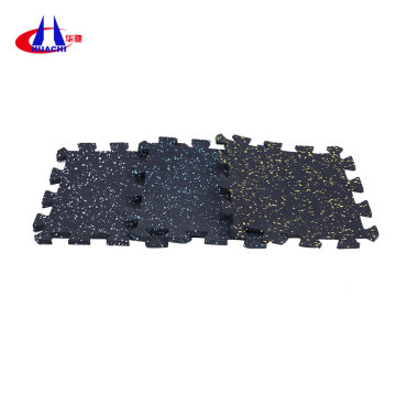 interlocking gym rubber  floor tiles