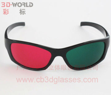 2012 hotsale promotional plastic 3d glasses