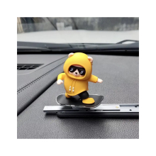 Bear Skateboard Car Freshener - Modern Interior Decoration