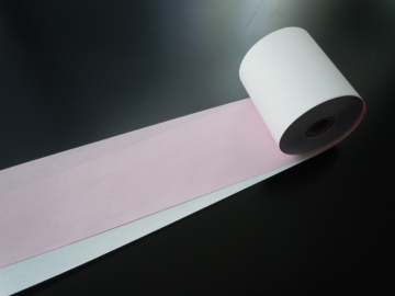 2 Ply Carbon Less Paper Roll (any size is ok)