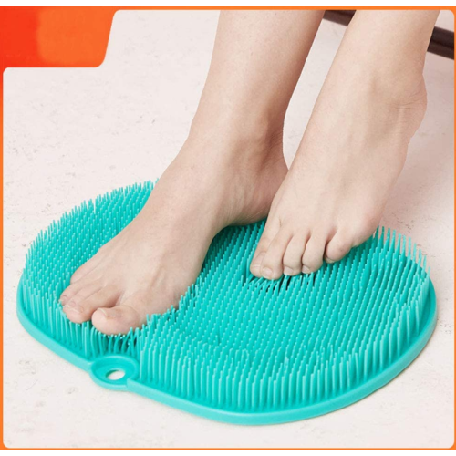 Exfoliación de circulación Masajeador de silicona Foot Scrubber