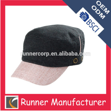 Black army cap baseball cap hat