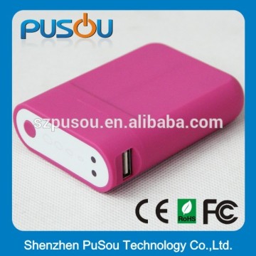 High Capacity Portable USB Charger Power Banks for iphone4/5/6 Mobile Phone