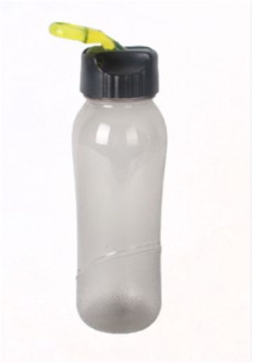 800mL PP Single Wall Water Bottle With Straw