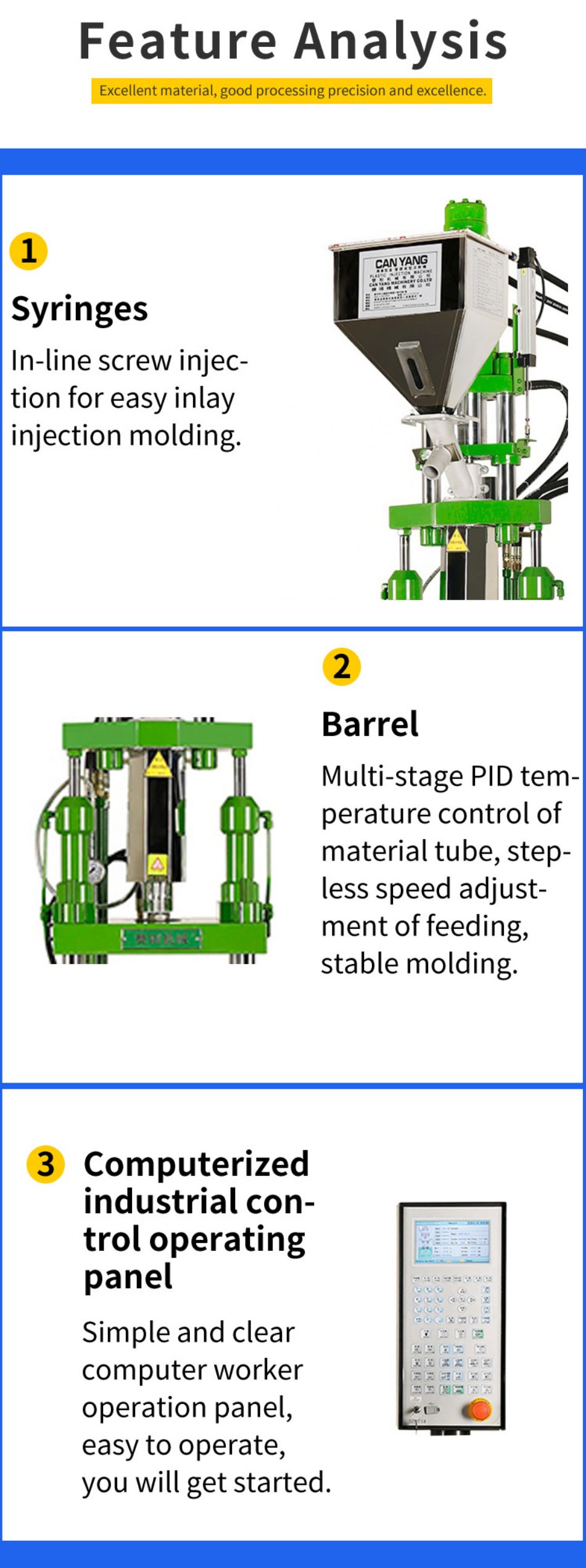 injection molding machine