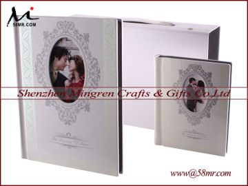 Nice Digital Wedding Photo Album Cover, Leather Acrylic Album Cover Design