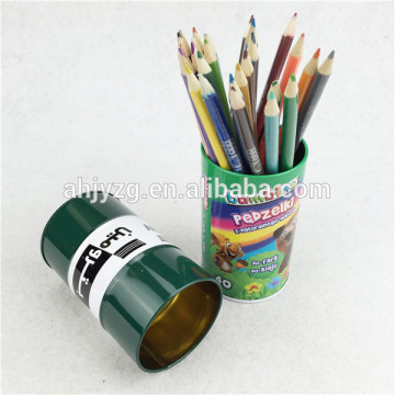 japanese teacher customized tin pen holder stationery case