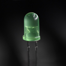 Lente LED verde difusa de 5 mm y 560 nm