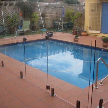 Outdoor landscape stainless steel railing assembly