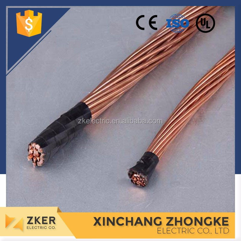 Bare Copper Earthing Cable Specification Complete from 25mm to 300mm