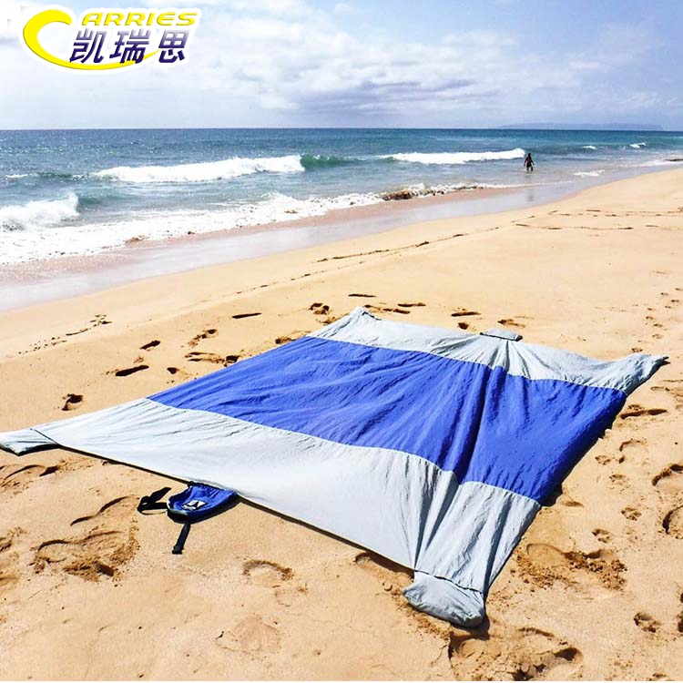 Custom waterproof sand proof sand free beach blanket