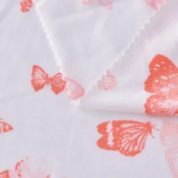 Polyester Spandex Printed Two Sides Brushed DTY Fabric