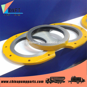 concrete pump truk construction equipment 100% tungsten carbide eye plate with ring welded