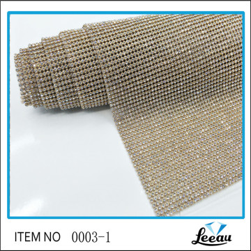 Rhinestone Strass Metal Mesh