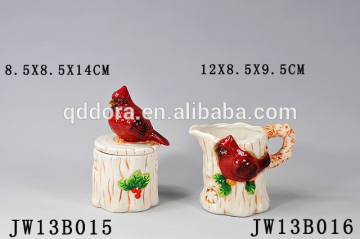 christmas artistic ceramic cup