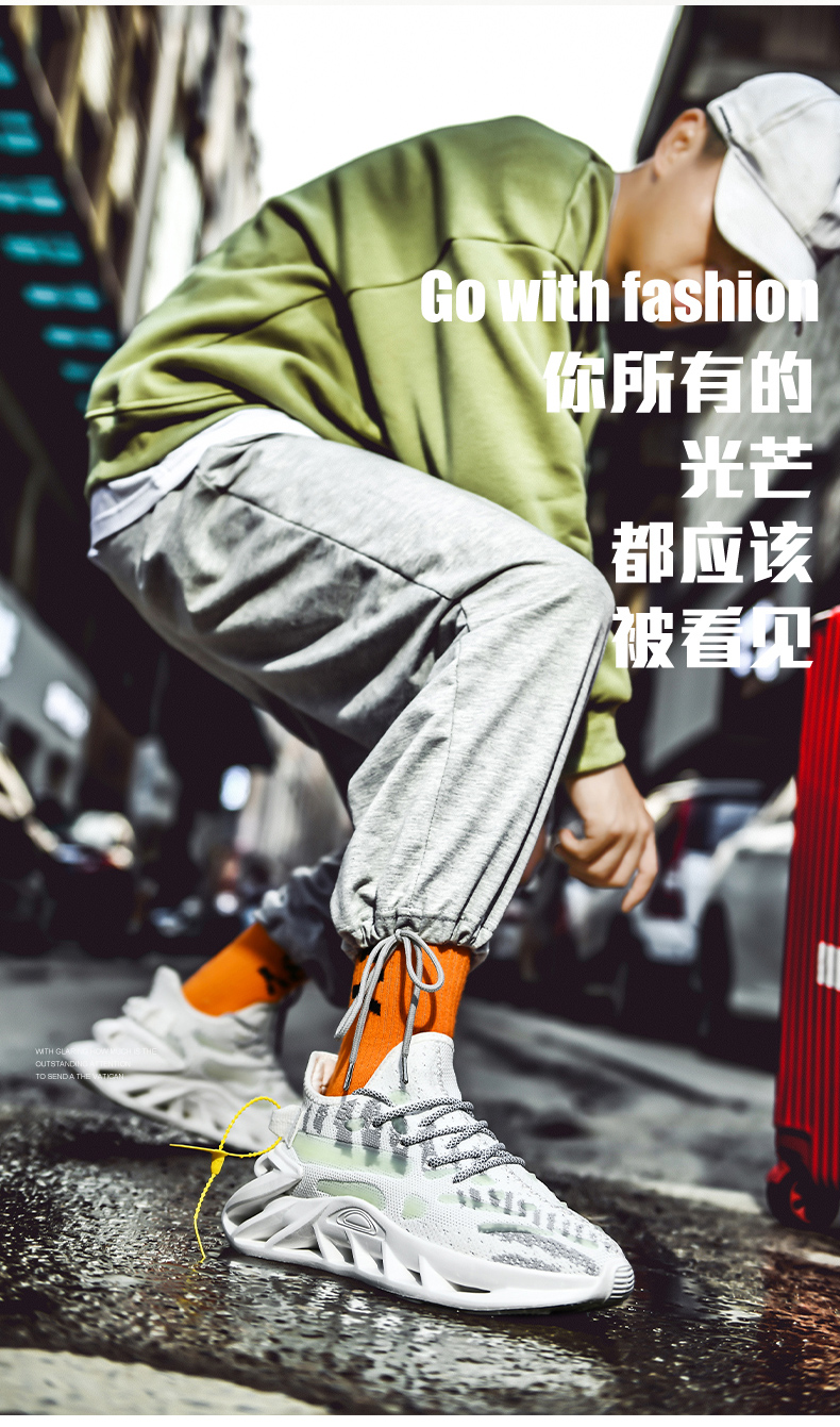 hollow sole breathable light weight luminous big size new fashion sport sneaker for men shoes ,designers sport sneaker For men