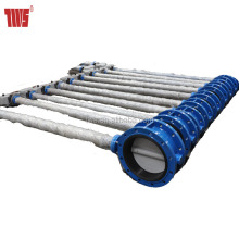 CI/DI extended stem flanged butterfly valve with Long stem