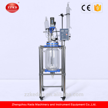 Double Jacketed Glass Reaction Reactor