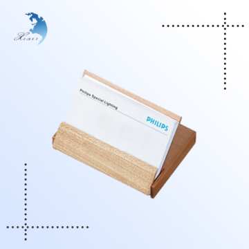 Eco-Friendly naturel wood business card holder