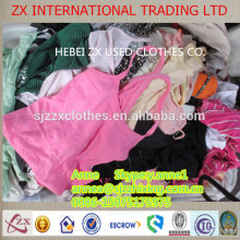 Bulk sorted second hand clothes export clothes in China second hand clothes cream