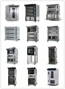 Convection Combi Baking Ovens Bread Machines with Proofer