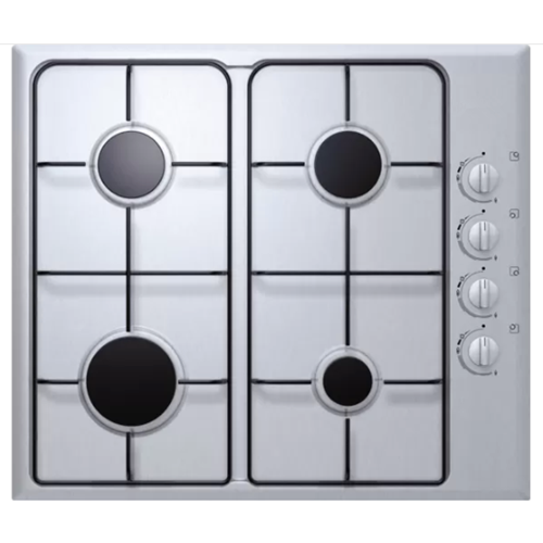 Gas Hob 600mm Stainless Steel untuk Dapur