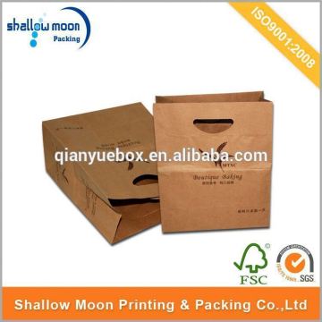 Hot sale cheap die cut paper bag