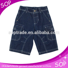 Summer style boy's furnishings short denim, children cotton denim jeam