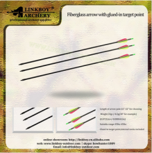 wholesale Fiberglass arrow for compound bow and arrow archery hunting