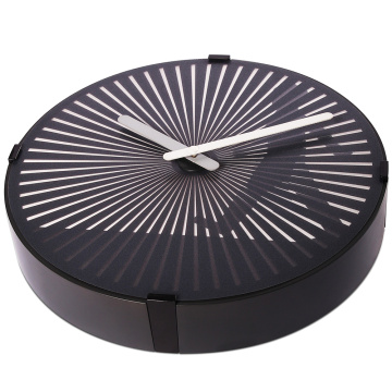 Reloj de pared móvil hombre caminando