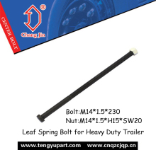 Leaf Spring Bolt for Heavy Duty Trailer